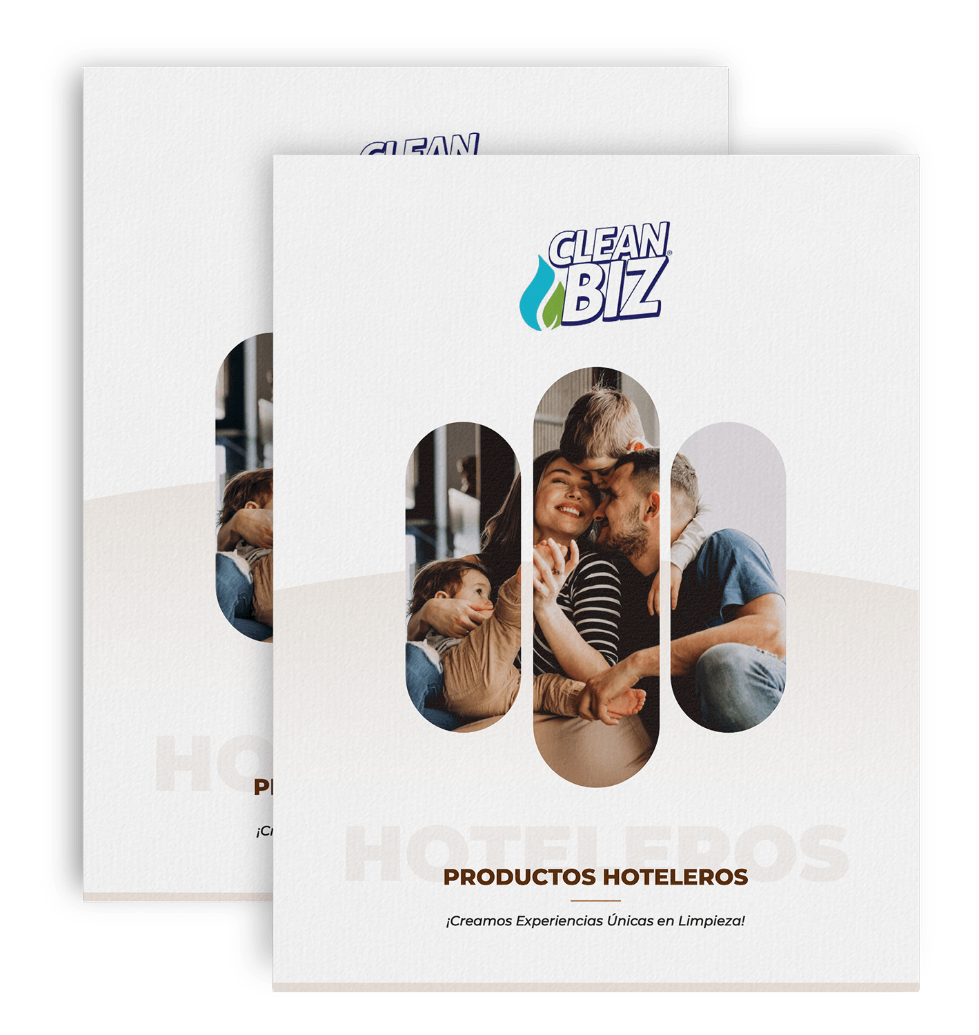 clean biz brochure dual diseño